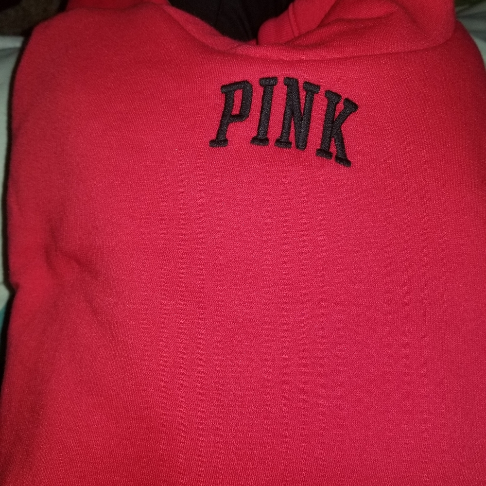 victoria secret PINK Cowl neck SHERPA like new